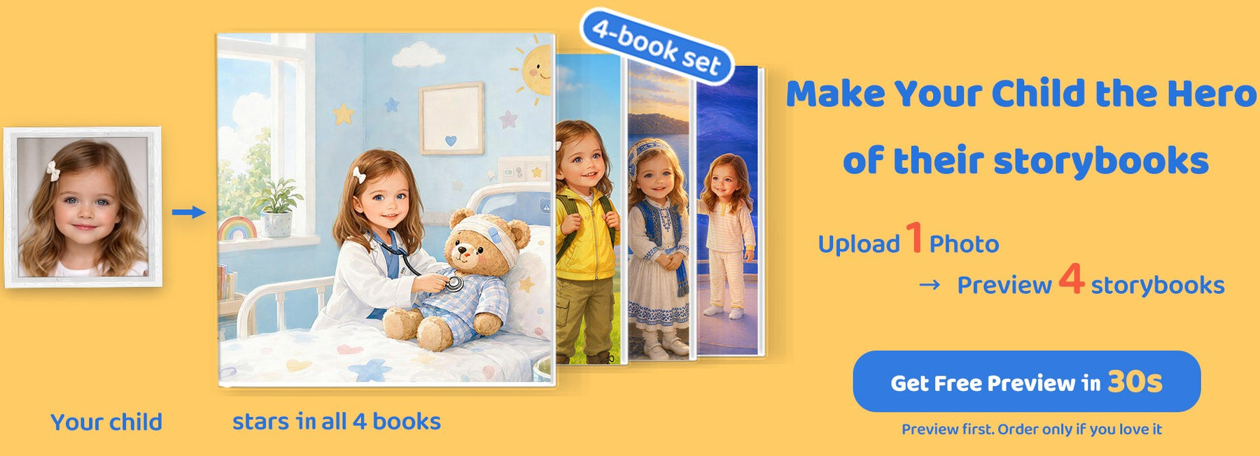 Make Your Child a Storybook Hero